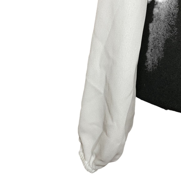 Show me your mumu long sleeve tie crop top size medium - Picture 2 of 6